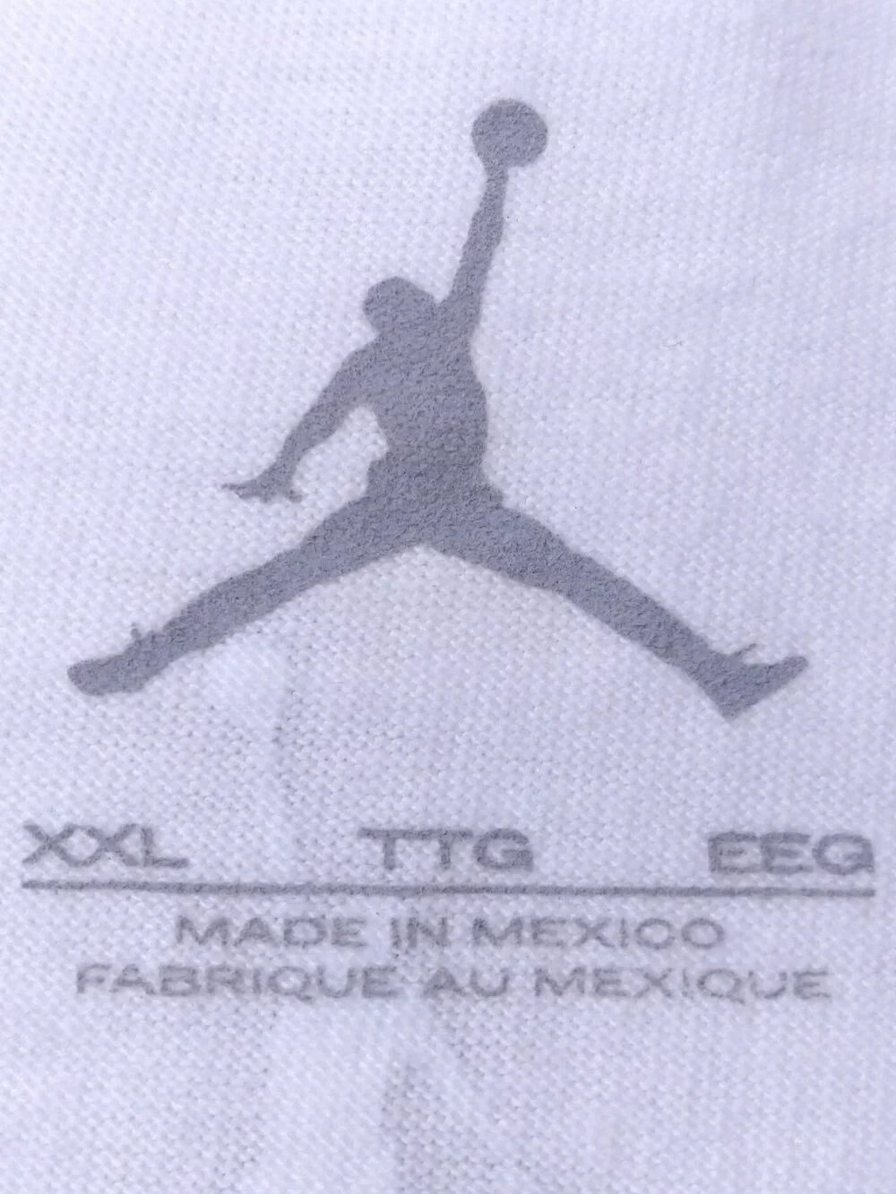 AIR JORDAN T Shirt XXL 23 JUMPMAN Graphic Tee 2XL White ORANGE Grey RETRO Nike